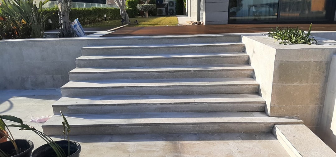 Bodrum Mermer Basamak